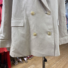 Load image into Gallery viewer, Khaite linen blend blazer L
