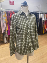 Load image into Gallery viewer, Banana Republic plaid shirt S

