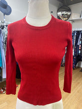 Load image into Gallery viewer, Red knit top XS

