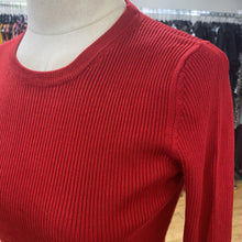 Load image into Gallery viewer, Red knit top XS
