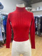 Load image into Gallery viewer, Red knit top XS
