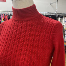Load image into Gallery viewer, Red knit top XS
