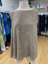 Load image into Gallery viewer, Eileen Fisher beaded silk top S
