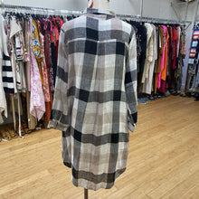 Load image into Gallery viewer, Match Point Linen shirt dress S
