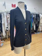 Load image into Gallery viewer, Tory Burch merino wool cardi XS
