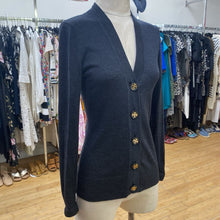 Load image into Gallery viewer, Tory Burch merino wool cardi XS
