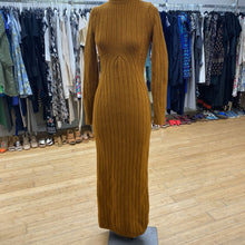 Load image into Gallery viewer, Dries Van Noten Teagan cable-knit wool maxi dress S
