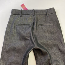 Load image into Gallery viewer, Veronica Beard metallic skinny pants 2

