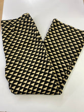 Load image into Gallery viewer, Tory Burch triangle pattern side zip pants 10
