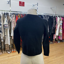 Load image into Gallery viewer, Kate Spade beaded bow wool cardi S

