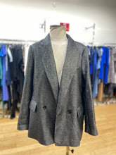 Load image into Gallery viewer, H&amp;M oversized metallic blazer M
