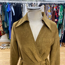 Load image into Gallery viewer, Banana Republic (outlet) microsuede dress 6
