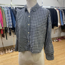 Load image into Gallery viewer, Madewell multi plaid top S

