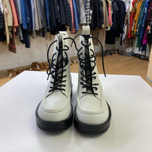 Load image into Gallery viewer, Zara leather combat boots NWT 6.5
