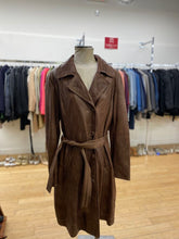 Load image into Gallery viewer, Danier leather trench XL

