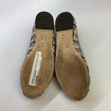Load image into Gallery viewer, Tory Burch Chelsea Tweed flats 9.5
