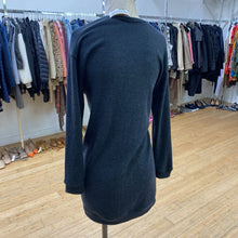 Load image into Gallery viewer, Wayf sweater dress with corset style lacing detail S
