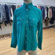 Load image into Gallery viewer, Lauren Ralph Lauren silk button up XS
