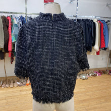 Load image into Gallery viewer, Zara tweed top XL
