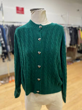 Load image into Gallery viewer, Smash + Tess heart buttons cardi XS/S
