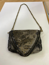 Load image into Gallery viewer, Matt &amp; Nat denim studded crossbody
