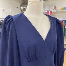 Load image into Gallery viewer, Calvin Klein puff sleeve dress 12
