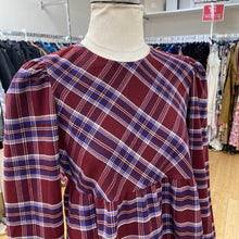 Load image into Gallery viewer, Sunday Best plaid flannel dress S
