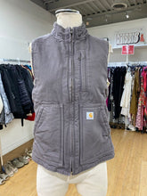 Load image into Gallery viewer, Carhartt fuzzy lined vest XS
