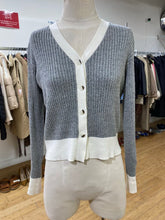 Load image into Gallery viewer, Soaked wool/cotton cardi M

