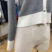 Load image into Gallery viewer, Soaked wool/cotton cardi M
