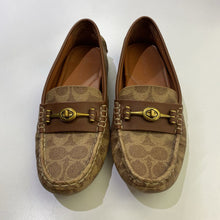 Load image into Gallery viewer, Coach leather loafers 8
