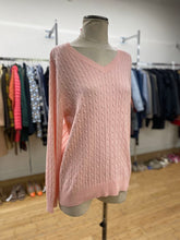 Load image into Gallery viewer, Karen Scott cableknit sweater NWT XL
