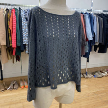 Load image into Gallery viewer, Milly open knit wool/blend top M
