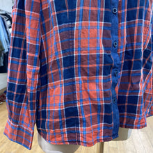 Load image into Gallery viewer, Atmosphere denim/plaid top 16(UK 20)
