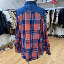 Load image into Gallery viewer, Atmosphere denim/plaid top 16(UK 20)
