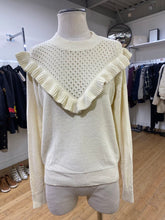 Load image into Gallery viewer, Wilfred ruffle detail sweater S
