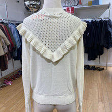 Load image into Gallery viewer, Wilfred ruffle detail sweater S
