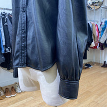 Load image into Gallery viewer, Wilfred pleather shirt S
