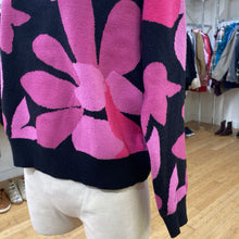 Load image into Gallery viewer, Cynthia Rowley floral sweater M
