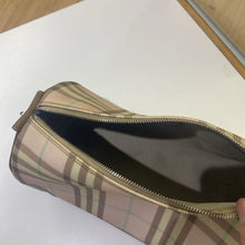 Load image into Gallery viewer, Burberry Pink Candy Nova Ckeck Barrel Bag *As Is-small marks/wear
