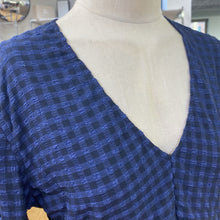 Load image into Gallery viewer, Ganni gingham top 42
