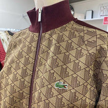 Load image into Gallery viewer, Lacoste knit bomber jacket Unisex M
