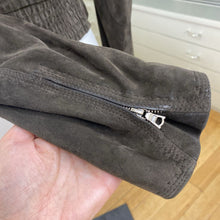Load image into Gallery viewer, Elie Tahari light suede jacket XS
