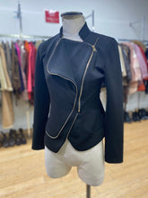Load image into Gallery viewer, Rinascimento zipper detail blazer M

