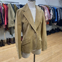 Load image into Gallery viewer, Danier suede blazer M
