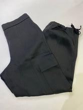 Load image into Gallery viewer, 24/7 by Soma satiny cargo joggers M
