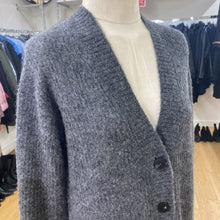 Load image into Gallery viewer, Everlane alpaca/wool/blend long cardi XS
