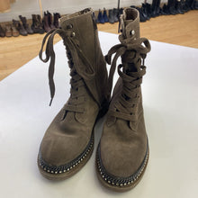 Load image into Gallery viewer, Vince Camuto suede combat boots 7
