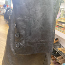 Load image into Gallery viewer, Laurence Roy vintage leather coat M
