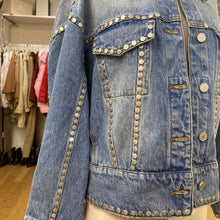 Load image into Gallery viewer, BLANKNYC studded denim jacket XS
